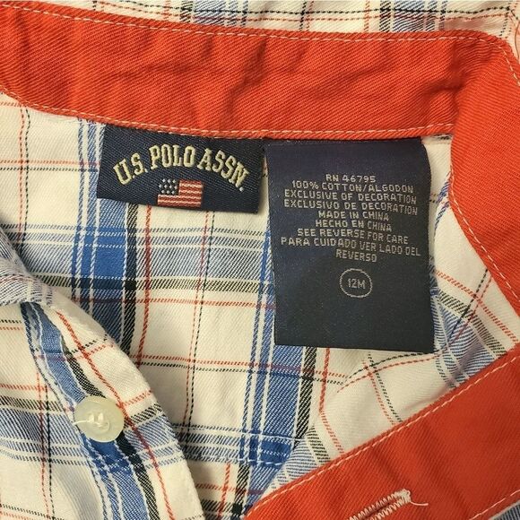 🎉HP🎉 U.S.Polo Assn Infant Boy's Short Slev Shirt - Picture 3 of 6